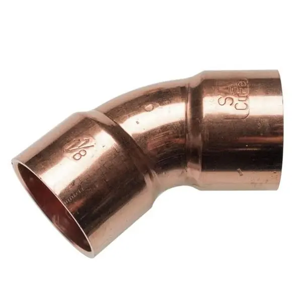 RefHP®,CuFe2P K65 45° ív 3/8" BB Különleges ajánlat