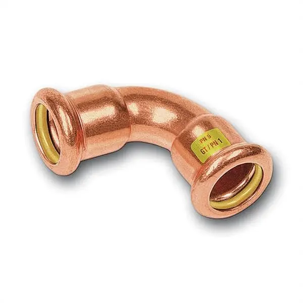 Press-Gas 90° ív 54mm BB Újdonság