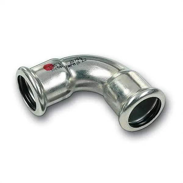 SANHA-THERM szénacél 90° ív 18mm BB könyök Akciós ár
