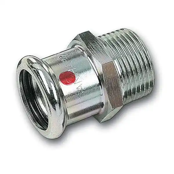 Végkiárusítás SANHA-THERM szénacél menetvég 15-1/2" KM