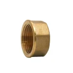 Biztonságos fizetés Zárókupak - 3/8" réz M