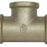 Legjobb ár Sárgaréz T-egál - 3/8"