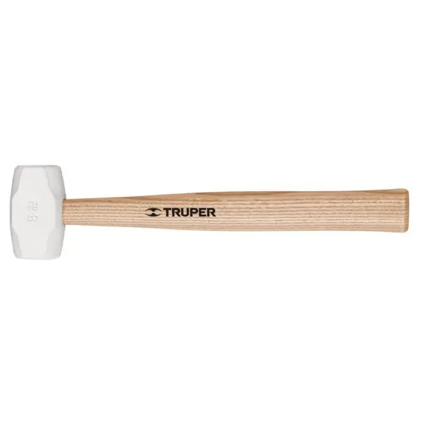 TRUPER MH-8 Fehér gumikalapács, 34 cm / 0,22 kg (16930) Expressz kézbesítés