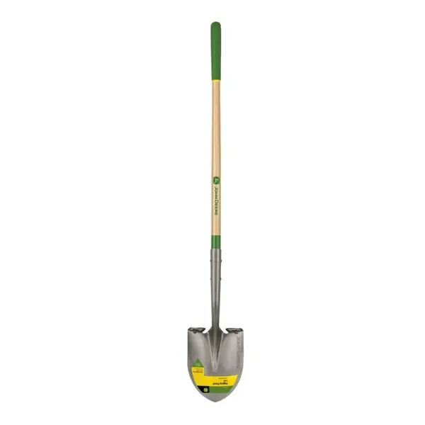 Ajánlat JOHN DEERE PRL-RBA-SP-JD Ásó-lapát, extra széles vállakkal, 120 cm-es prémium keményfa nyéllel, gumí