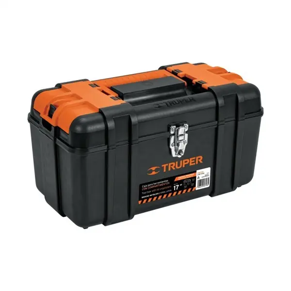 Outlet TRUPER CHP-17XC Ipari szerszámosláda fém csattal, rekeszekkel, 43 cm (102434)
