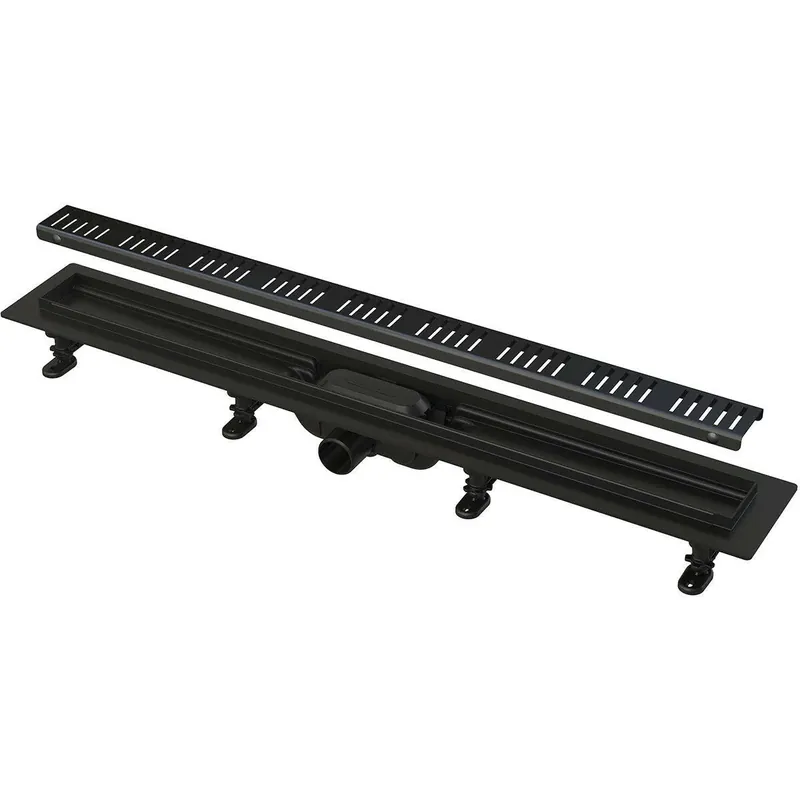 Legjobb ár Alcaplast Zuhanyfolyóka APZ10BLACK-750M fekete-matt (APZ10BLACK750M)