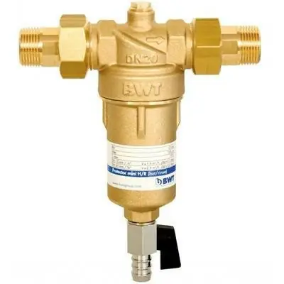 BWT Protector mini H/R 1/2" réz szűrő mini vízszűrő melegvízre (810506) Gyors kiszállítás