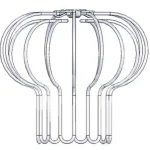 Tricox 80 90 100 madárvédő rács INOX (MRU1) Rendeld meg most