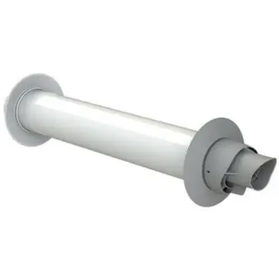 Tricox PPs/Alu 80/125 vízszintes kivezetés (PAPA60) Gyors kiszállítás