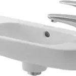Duravit D-Code kézmosó 50x22 jobb csaplyuk (706500082) Árcsökkenés
