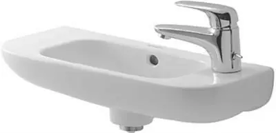 Duravit D-Code kézmosó 50x22 jobb csaplyuk (706500082) Árcsökkenés