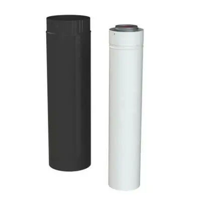 Azonnal elérhető Tricox PPs/Alu 60/100 tetőátvezezető hosszabbító cső 100 cm (PATH507C)