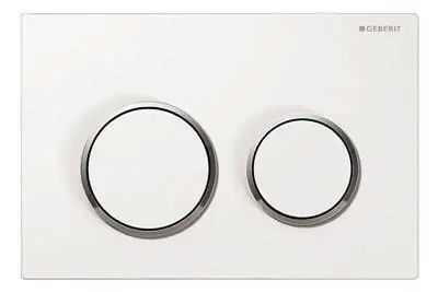 Outlet Geberit Omega20 nyomólap fehér/fényes króm/fehér (115.085.KJ.1)