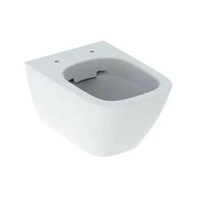 Akciós ár Geberit Smyle Square WC fali mély öbl. rövid, Rimfree