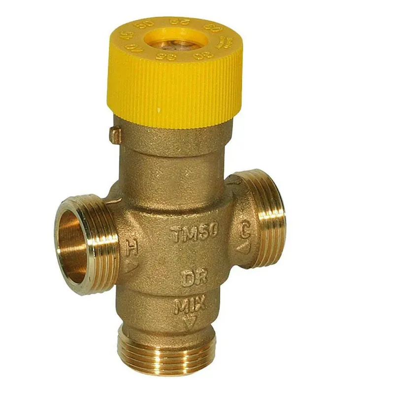 Honeywell termosztatikus keverőszelep napkollektor rendszerekhez 1/2" PN10, 110°C, kvs=1,5 (TM50SOLAR-1-2E) Korlátozott ajánlat