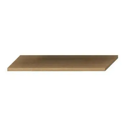 Legkelendőbb Jika Cubito-N 128,1-160 cm méretre vágható mosdótartólap, kivágás és konzolok nélkül, tölgy ( H46J4210105191 )