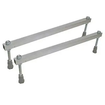 Jika Cubito Pure kádláb készlet 180x80 cm-es kádhoz, oldalfal nélküli beépítéshez Szezonális akció