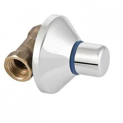 Mofém csempeszelep 1/2 " piros jelzéssel 164-0015-00 Kedvezményes ár