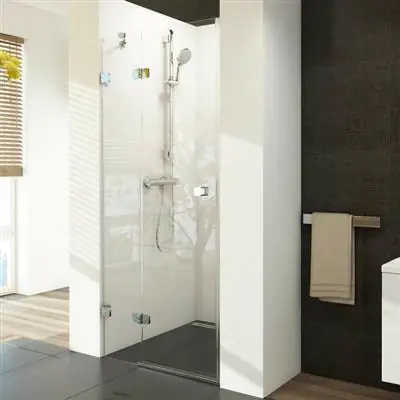 Ravak BSD2 100 zuhanyajtó A-balos króm + transparent ( 0ULAAA00Z1 ) Azonnal elérhető