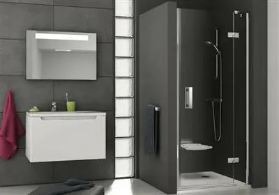 Ravak SMSD2 110 A zuhanyajtó króm + transparent jobbos ( 0SPDAA00Z1 ) Akció