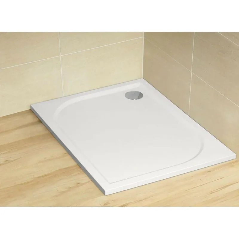Csak ma Radaway Paros D zuhanytálca 120x90 cm műmárvány, lábbal, ST90 szifonnal MBD9012-03-1