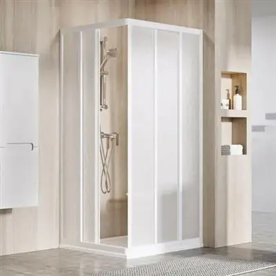 Kedvezmény Ravak ASRV3-90 198 zuhanykabin, fehér+Grape üveg ( 15V701R2ZG )