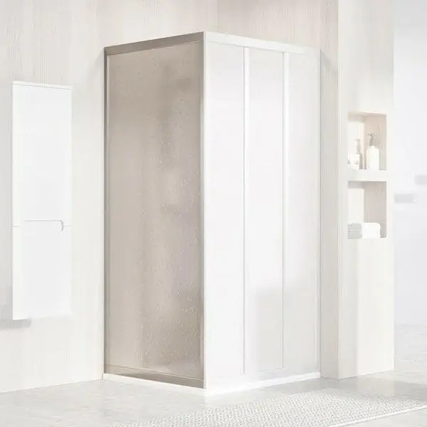 Ravak APSS-80 198 fix zuhanyfal szatén+Pearl polisztirén ( 94040UR211 ) Legnépszerűbb