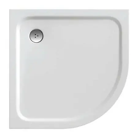 Szuper ajánlat RAVAK Elipso Pro Chrome zuhanytálca 90x90 fehér (XA247701010)