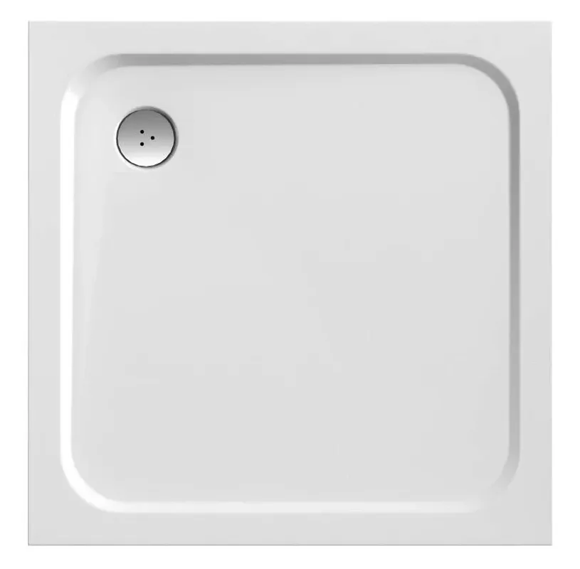 Ravak Perseus Pro Chrome zuhanytálca 100x100 fehér (XA04AA01010) Kiárusítás