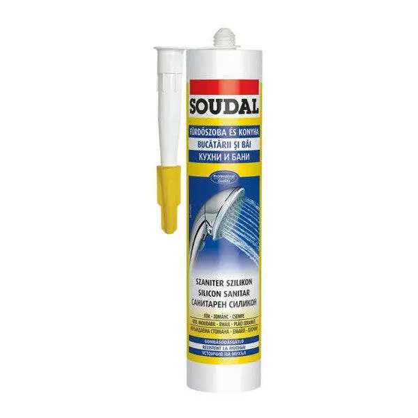 Ne maradj le Soudal szaniter szilikon transzparens 280ml (153418)