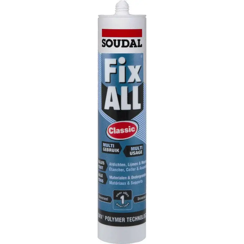Szuper akció Soudal polymer rag. Fix-All Classic fehér
