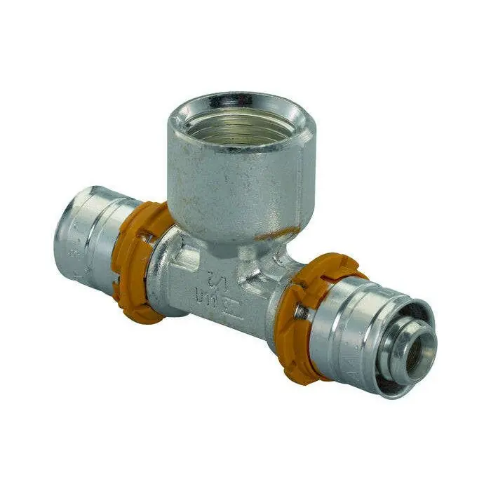 Utolsó esély Uponor pressz belsőmenetes réz T-idom 25-3/4"-25 BM