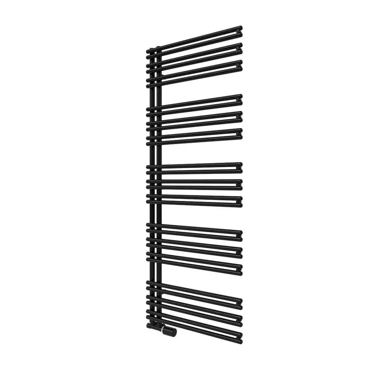 Vedd meg most Vogel&Noot Figuresse Gate 500x1194 matt mélyfekete törölközőszárítós radiátor (FHZA011905000N0S0029)