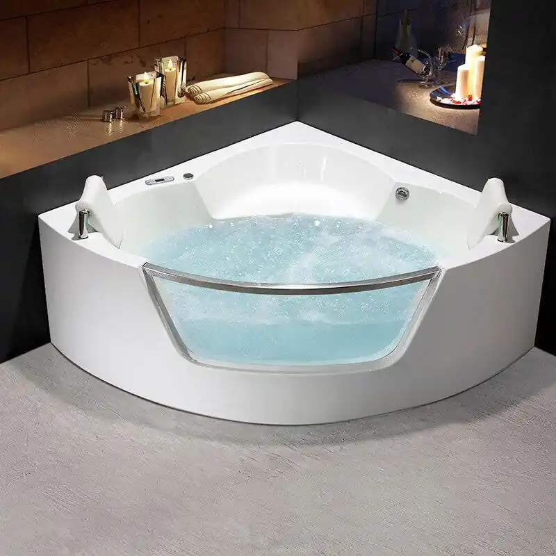 Biztonságos fizetés Wellis Tivoli E-Drive™, hidromasszázs kád, csaptelep nélkül, 150x150x58 cm (WK00141)
