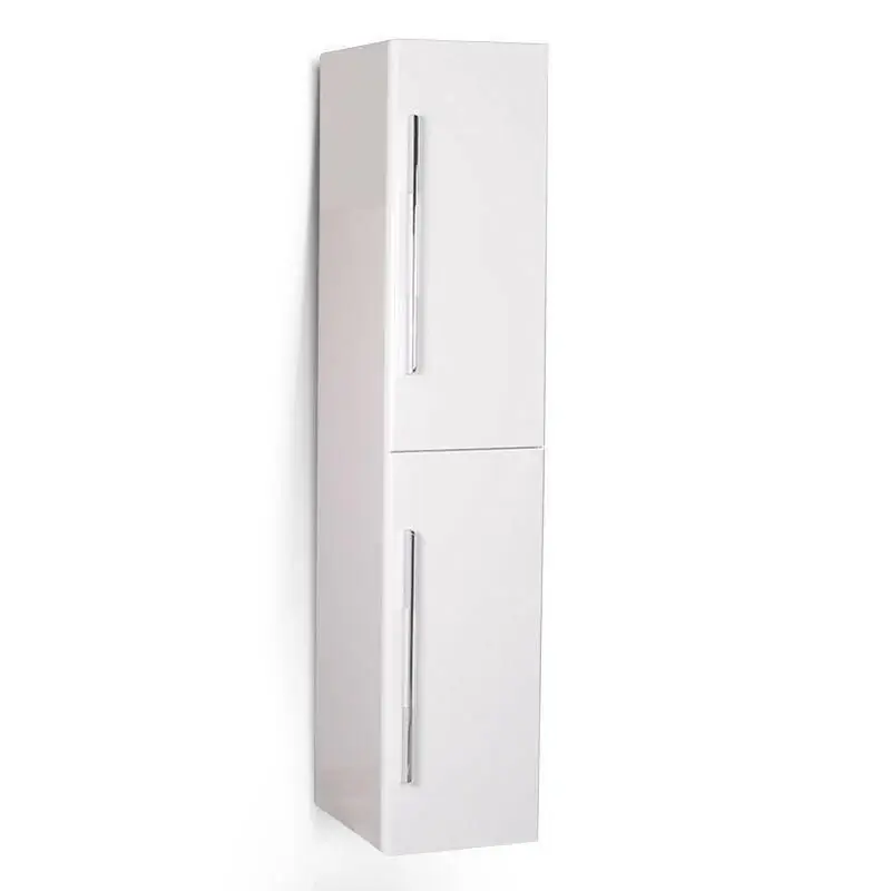 Wellis Nina függesztett magas szekrény (35x30x140) forgatható, fehér (WB00286) Kedvezmény