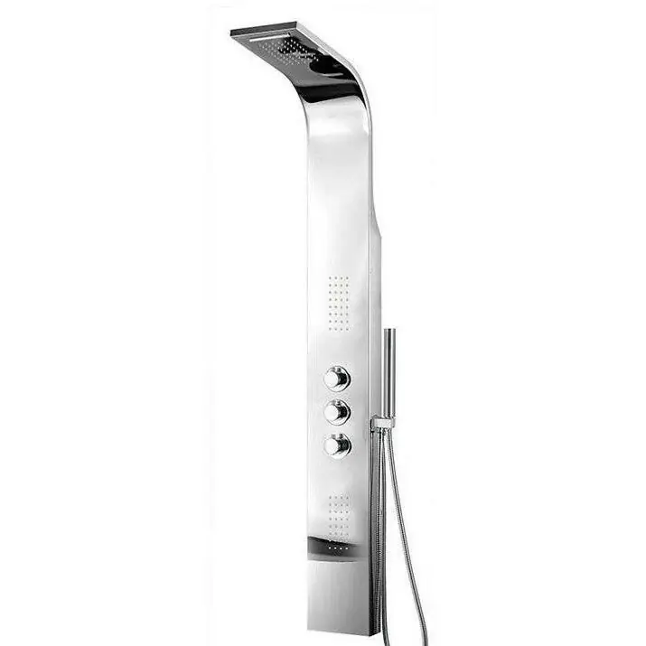 Azonnal elérhető Wellis Glam termosztátos zuhanypanel (20x45x160) (WZ00087)