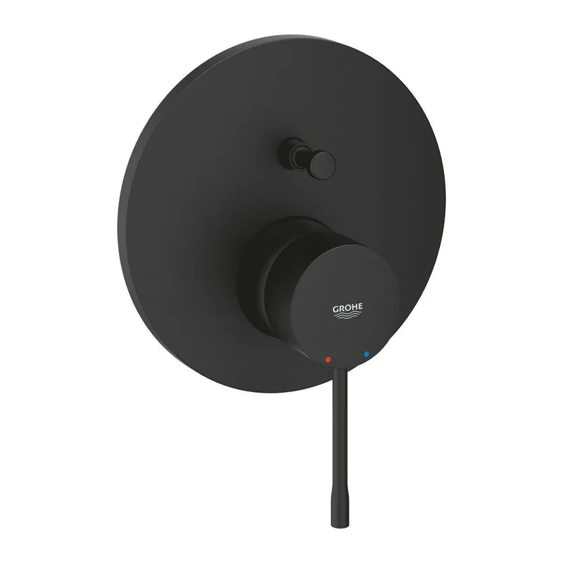 Olcsó Grohe Essence egykaros keverő, 2-utas váltóval, szín: phantom black (24167KF1)