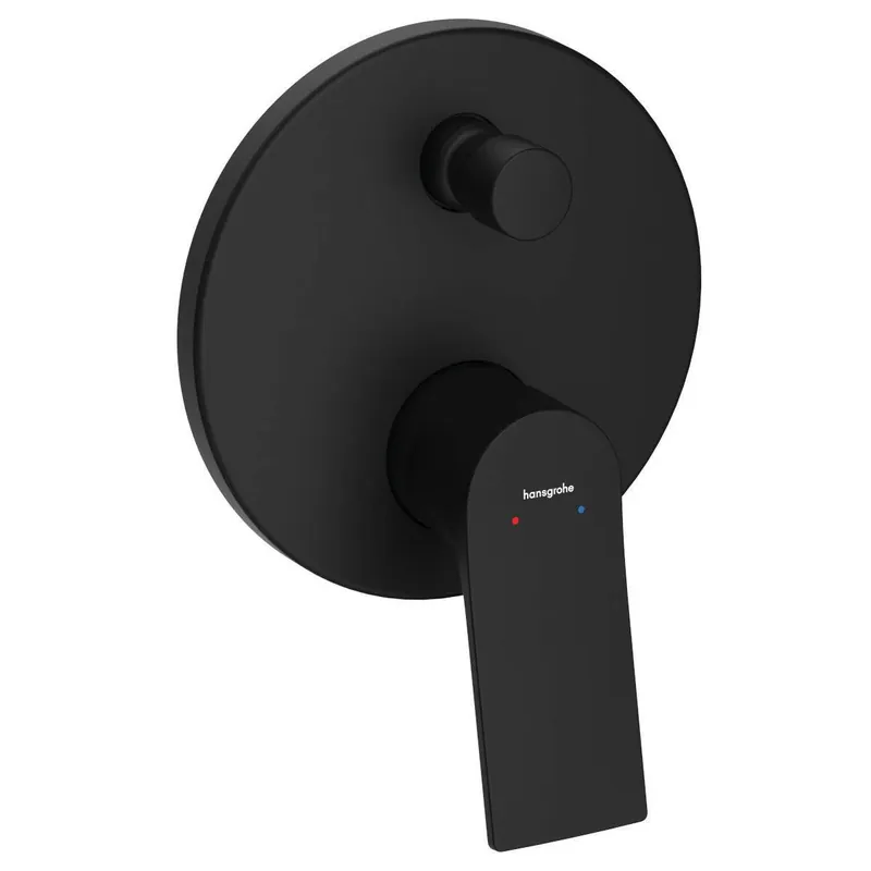 Csak ma Hansgrohe Zebris kádcsaptelep falsík alatti szereléshez - iBox alaptesthez, matt fekete (72465670)