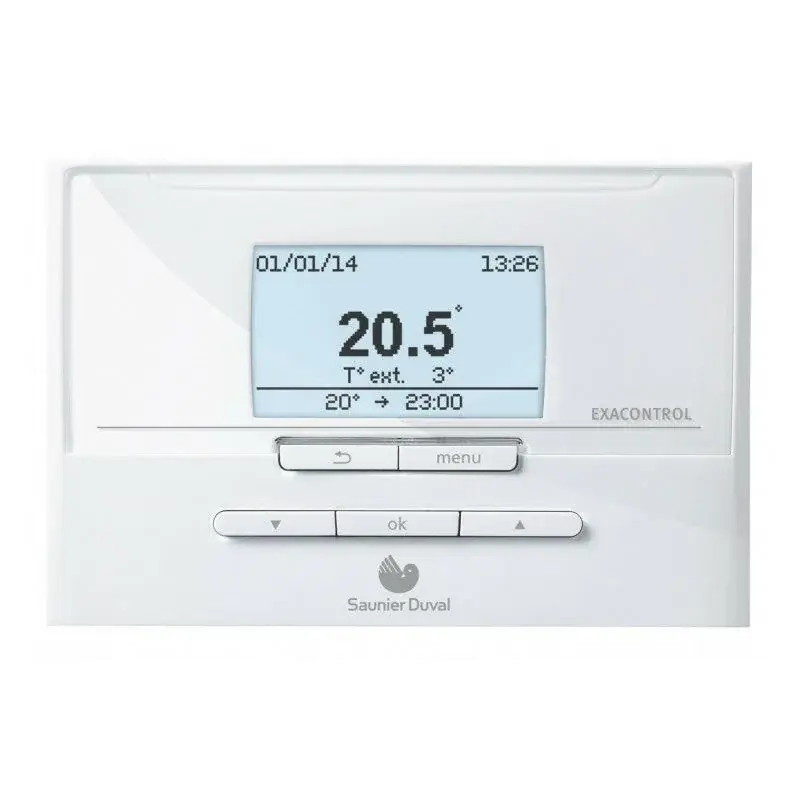 Gyors kiszállítás Saunier Duval Exacontrol E7RC programozható termosztát RF (0020118072)