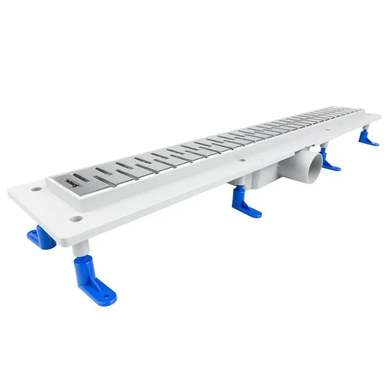 Prémium Styron zuhanyfolyóka Medium ráccsal 1000 mm STY-M-100