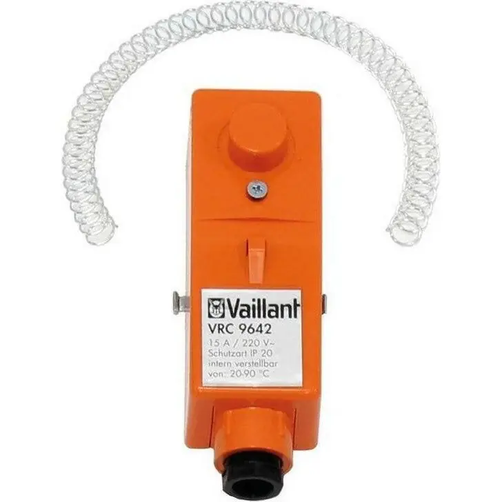Exkluzív ajánlat Vaillant VRC 9642 hőmérséklet határoló termosztát (009642)