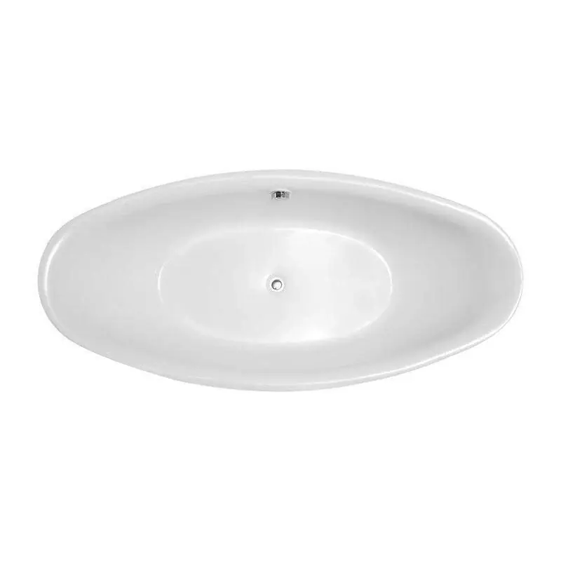 Wellis Arezzo White szabadon álló kád (180x87x65) le-és túlfolyó + szifon, rejtett szintezőláb (WK00122) Legnépszerűbb
