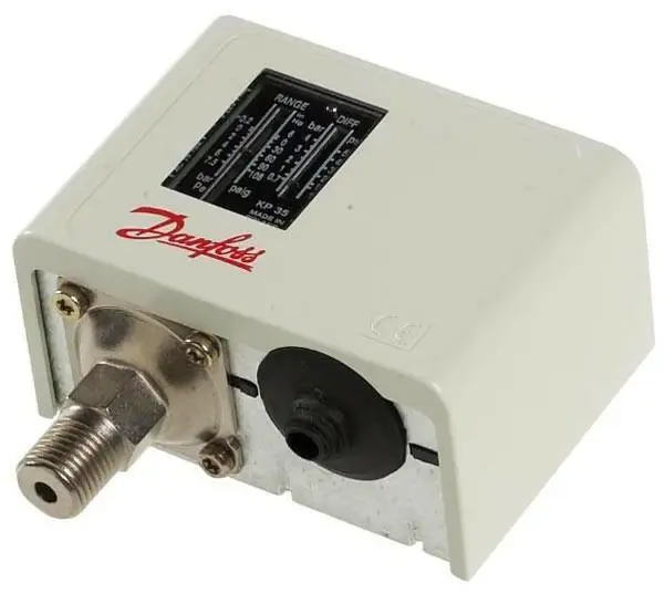 Biztonságos vásárlás Danfoss nyomáskapcsoló KP-35 IP30