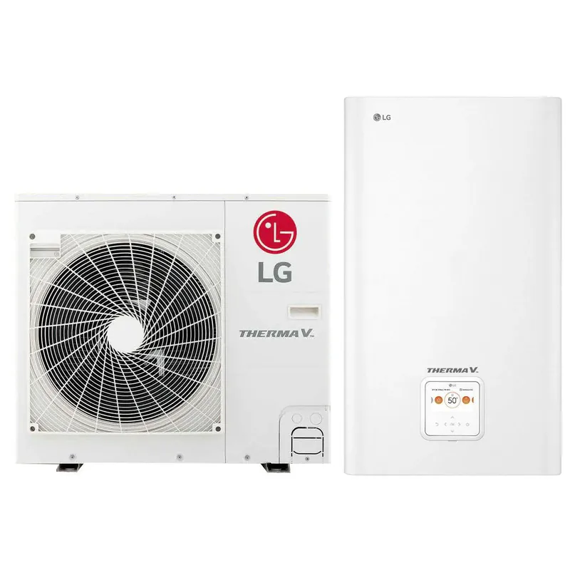 Rendeld meg most LG Therma-V - HN091MR.NK5 + HU051MR.U44 - osztott hőszivattyú 5,0 kW, 1 fázis (R32)