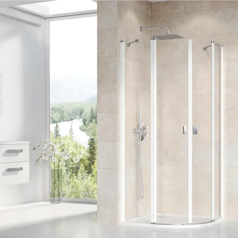 Outlet Ravak CSKK4 90 zuhanykabin fehér + transparent