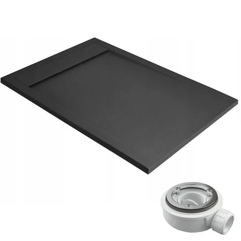 Radaway Teos F műmárvány zuhanytálca 150x90 antracit (HTF15090-64) Vásárlói kedvenc