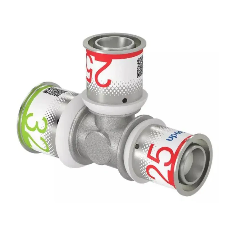 Uponor S-Press Plus réz T-idom szűkített 32-25-25 Legkelendőbb