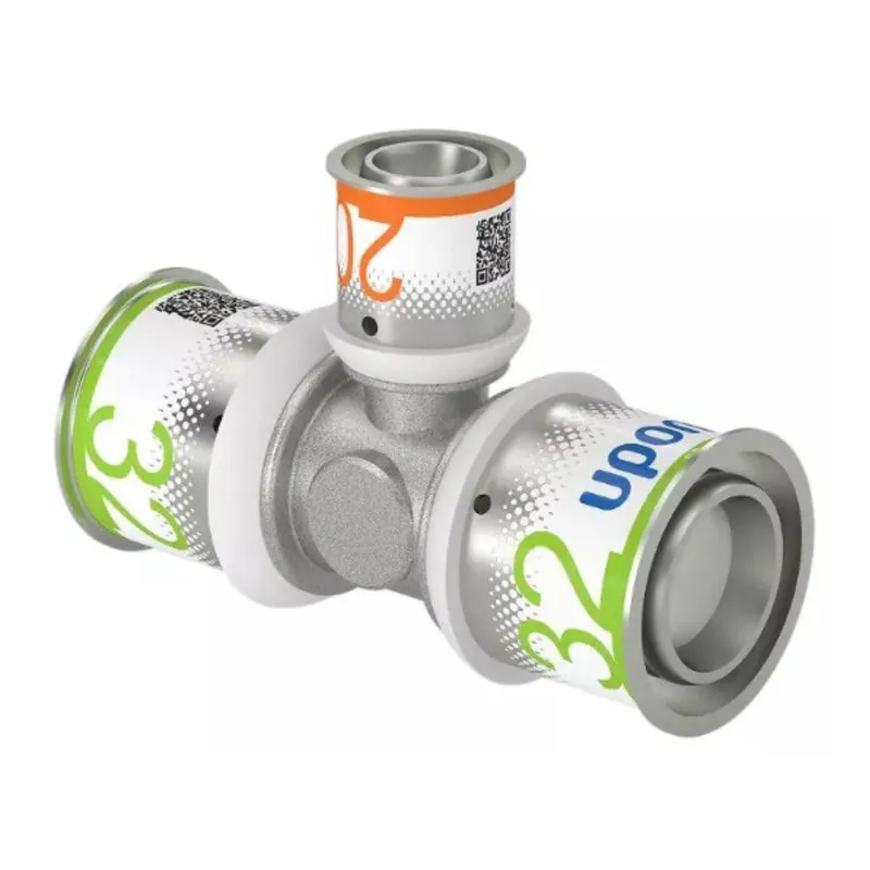 Gyors szállítás Uponor S-Press Plus réz T-idom szűkített 32-20-32