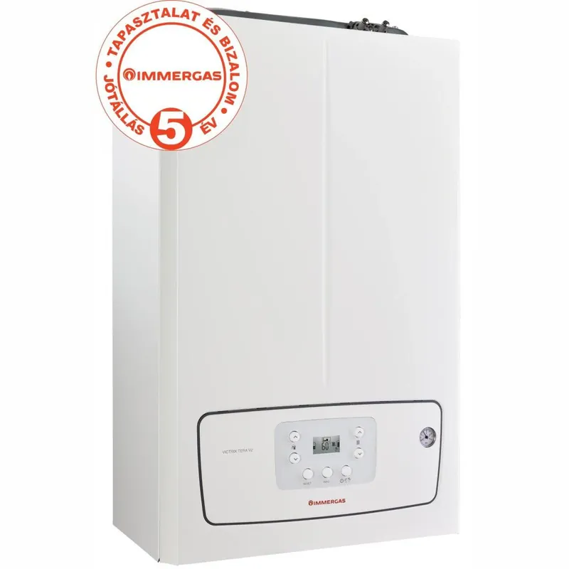 Szuper ajánlat Immergas Victrix Tera V2 24 Plus kondenzációs gázkazán, fűtő 24 kW, tároló előkészítéssel (3.032933)