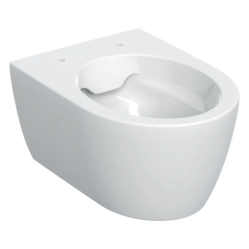 Exkluzív ajánlat Geberit iCon mélyöblítésű fali WC, rövidített kivitel, zárt forma, Rimfree, 49 cm, fehér (502.380.00.1)